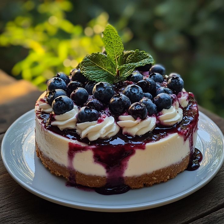Blueberry Cheesecake (Whole)