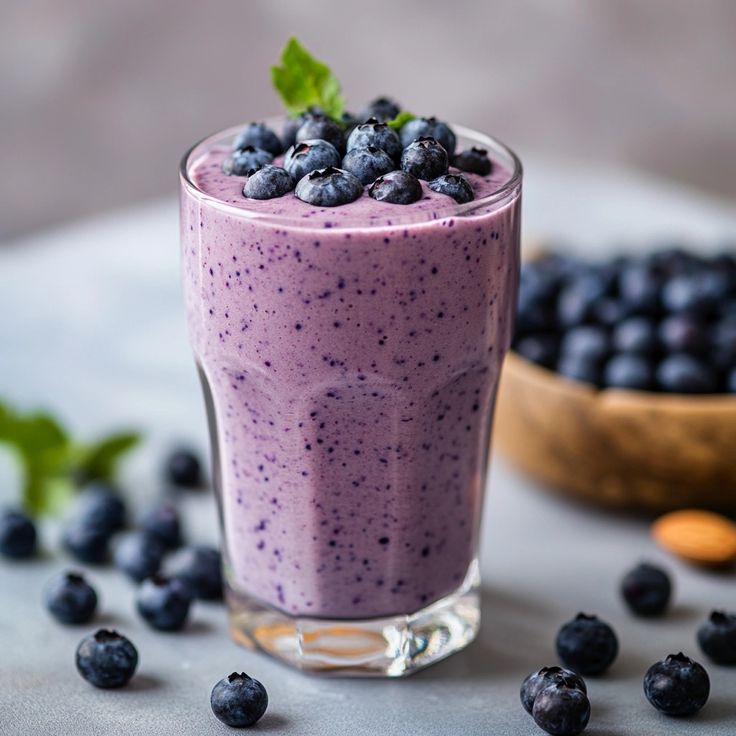 Blueberry Milk
