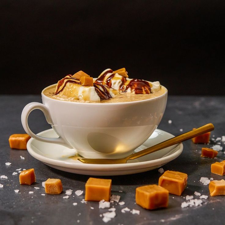 Hot Salted Caramel Latte